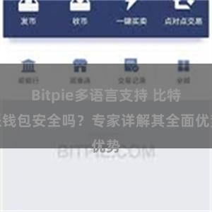 Bitpie多语言支持 比特派钱包安全吗？专家详解其全面优势