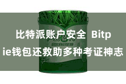 比特派账户安全  Bitpie钱包还救助多种考证神志